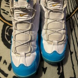 Nike air max uptempo 95 Blue Fury-Canyon Gold